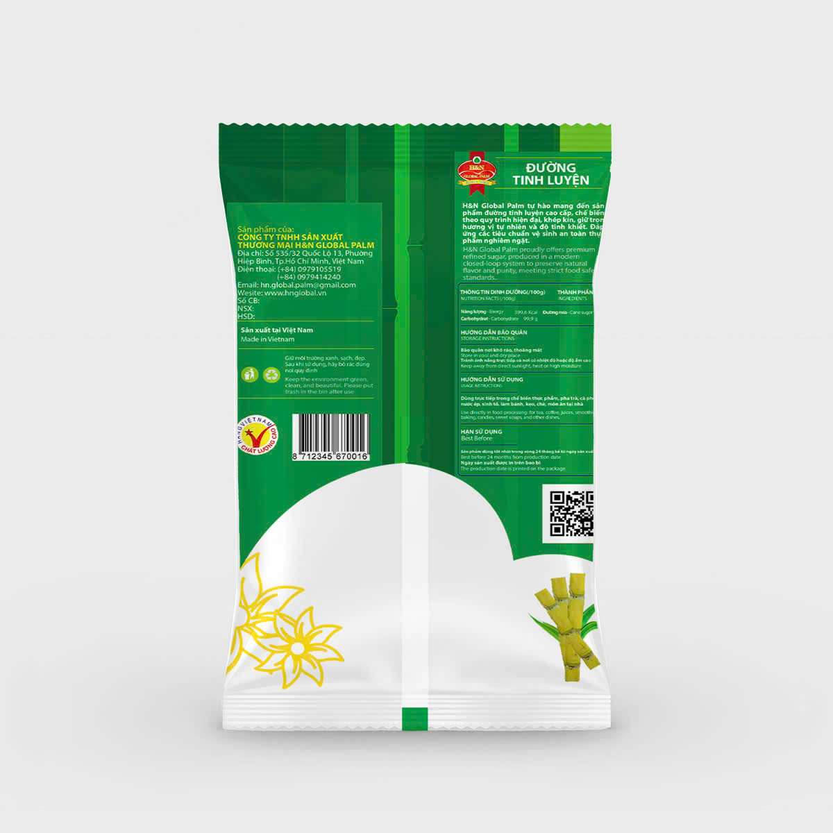 Đường tinh luyện Mekong Sugar 1 kg Đường tinh luyện Mekong Sugar 1 kg