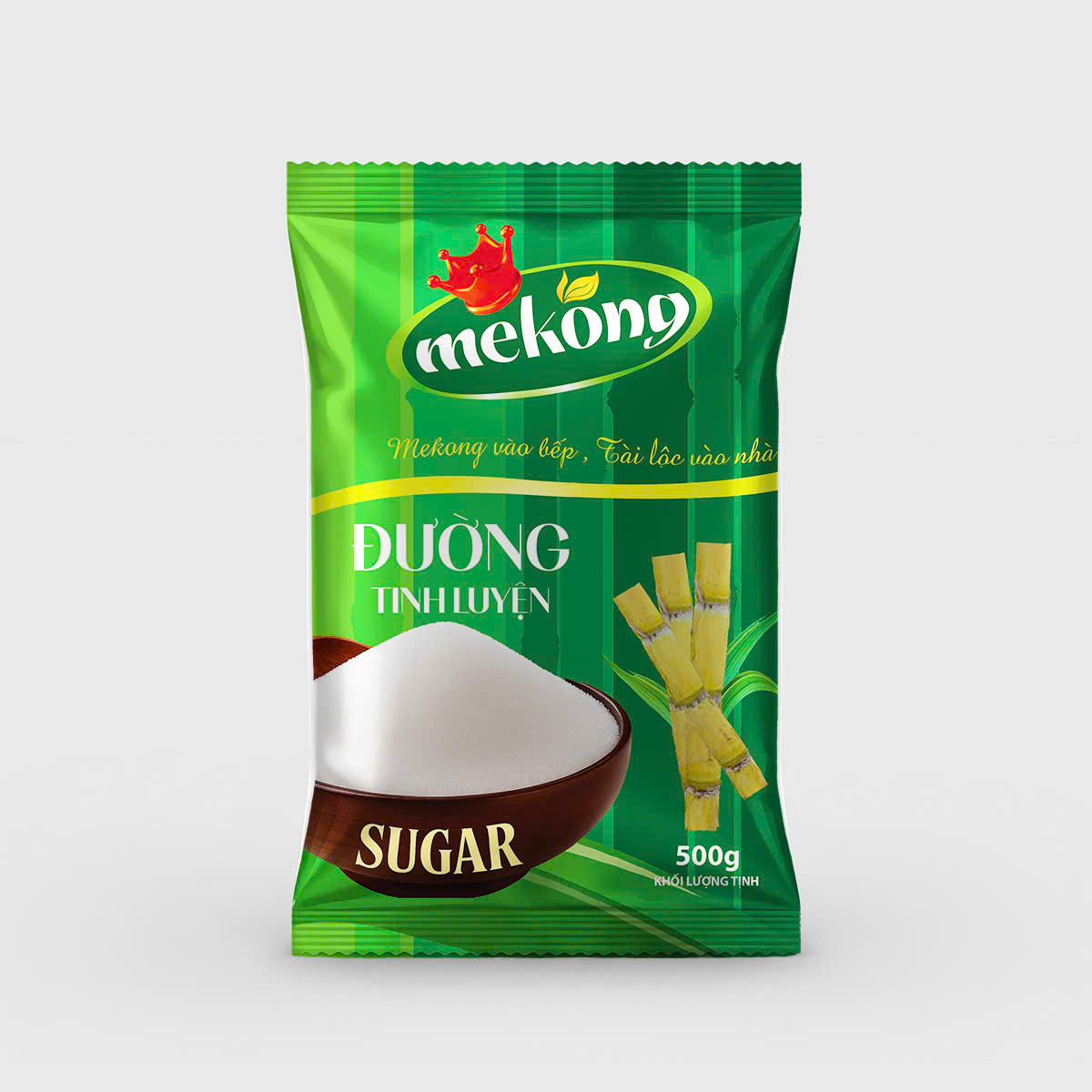 Đường tinh luyện Mekong Sugar 500g Đường tinh luyện Mekong Sugar 500g